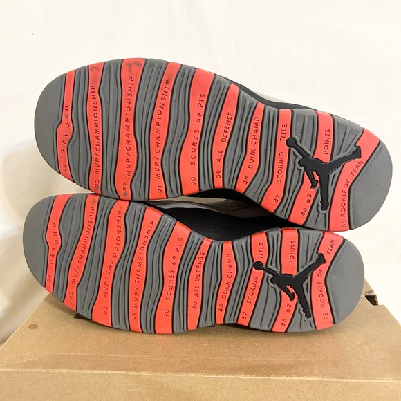 Jordan 10 Retro Cool Grey size 11.5 310805-023 2014 PRE-OWNED - Picture 7 of 10